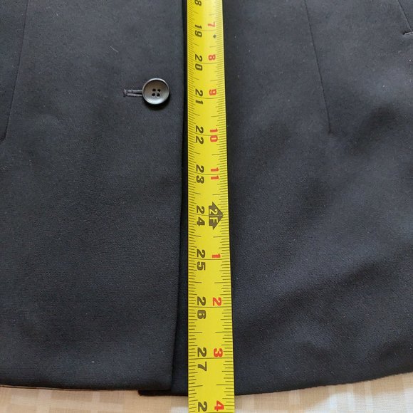 Anne Klein Black Business Pants Blazer Suit Set, Size 10 - Picture 10 of 14